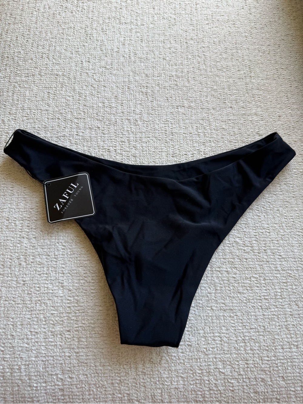 NWT Zaful Black Bikini Bottom